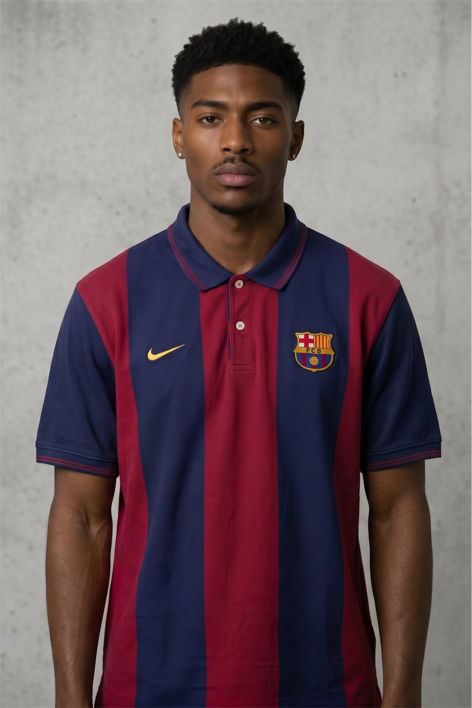 NIKE FC BARCELONA POLO - M